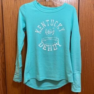 Blue 84 Teal Long Sleeve Women's Top